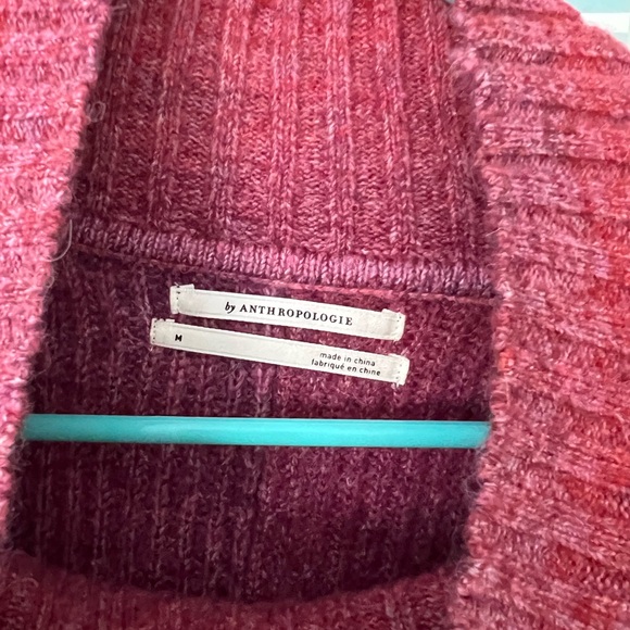 By Anthropologie Ombré Popover Turtleneck Sweater - Picture 6 of 7